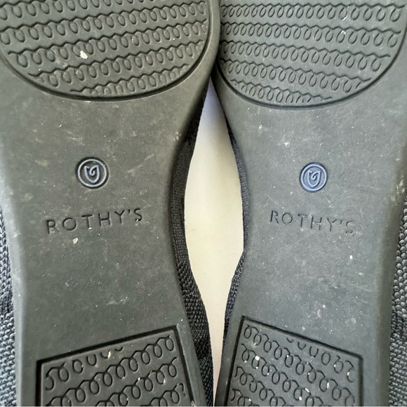 Rothy's The Point Gray Camo Pointed Flats 9.5 - Picture 8 of 9